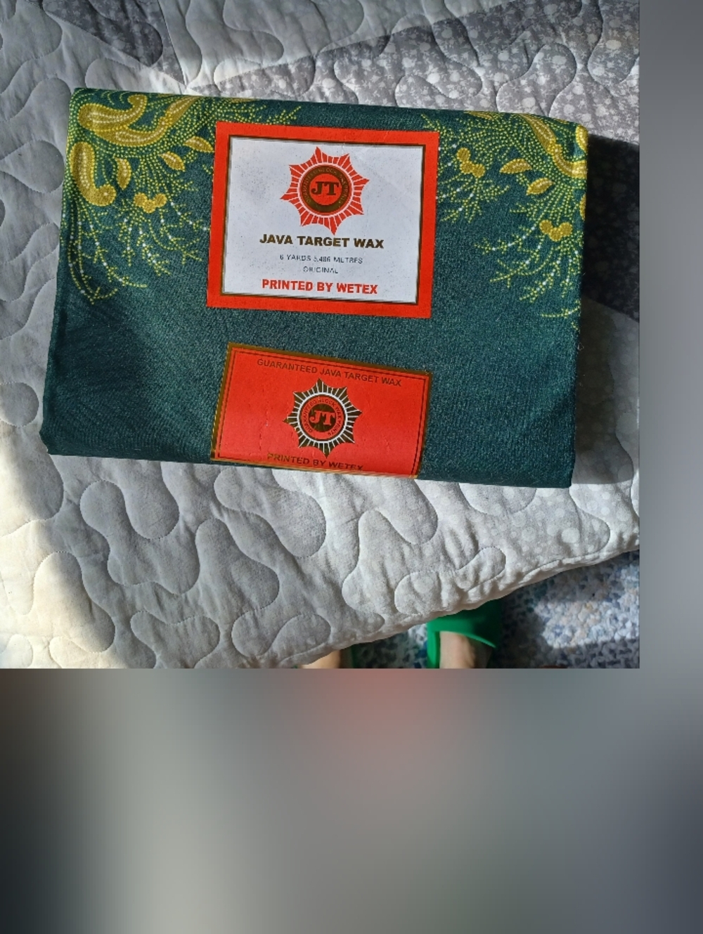 Java Target Wax - 6 Yards of Fabric